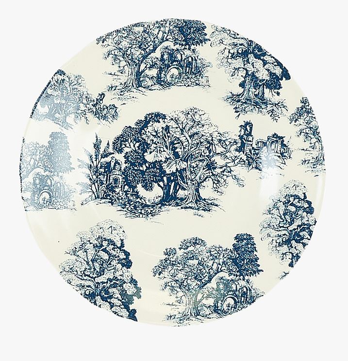 Tallerken blå - ø27 cm blå - 1