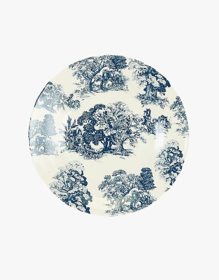 Tallerken blå - ø27 cm blå - 1