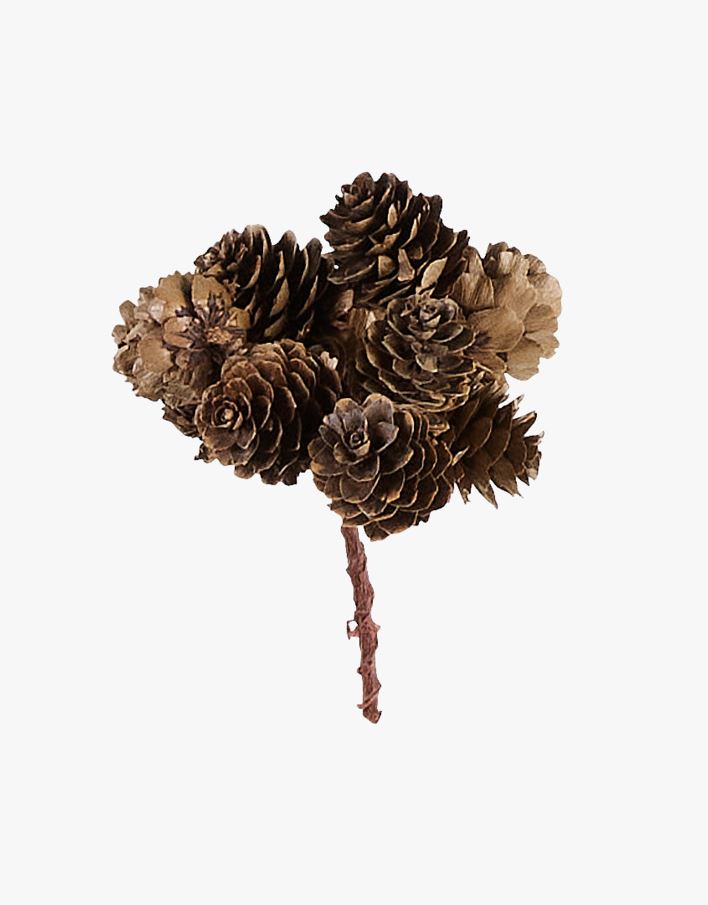 Pynt brun - 10x10x10 cm brun - 1