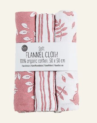 Kid Forest Flanell Flanellkluter Rosa 50x50 cm