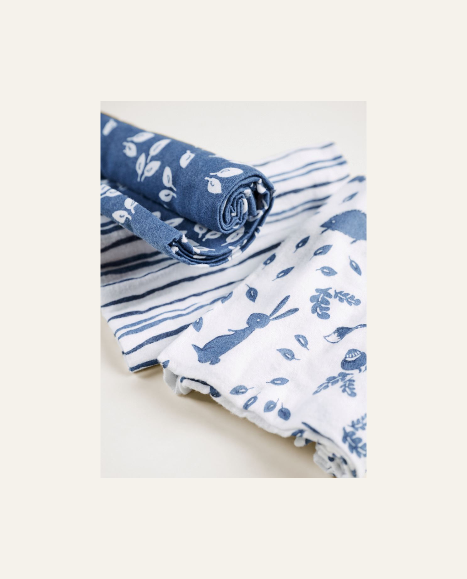 Flanellkluter blå - 2