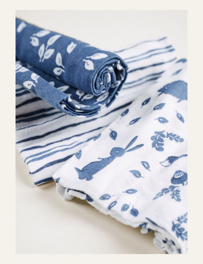 Flanellkluter blå - 2