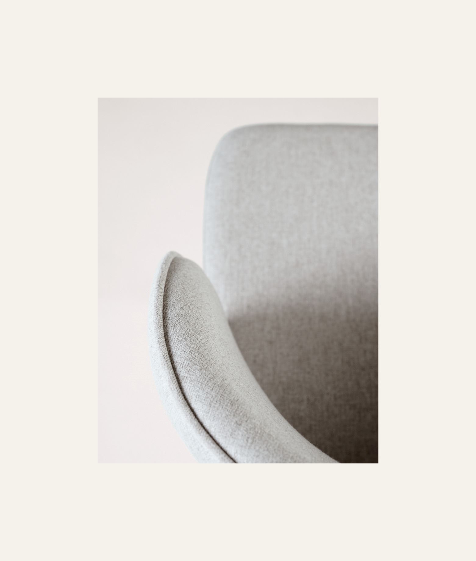 Spisestuestol lys beige - 6