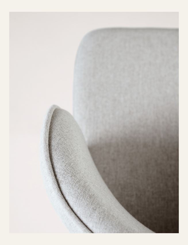 Spisestuestol lys beige - 6