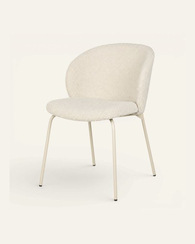 Spisestuestol multi beige - 57x49.5x80 cm multi beige - 1