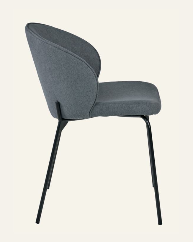Spisestuestol tåkeblå - 57x49.5x80 cm tåkeblå - 1