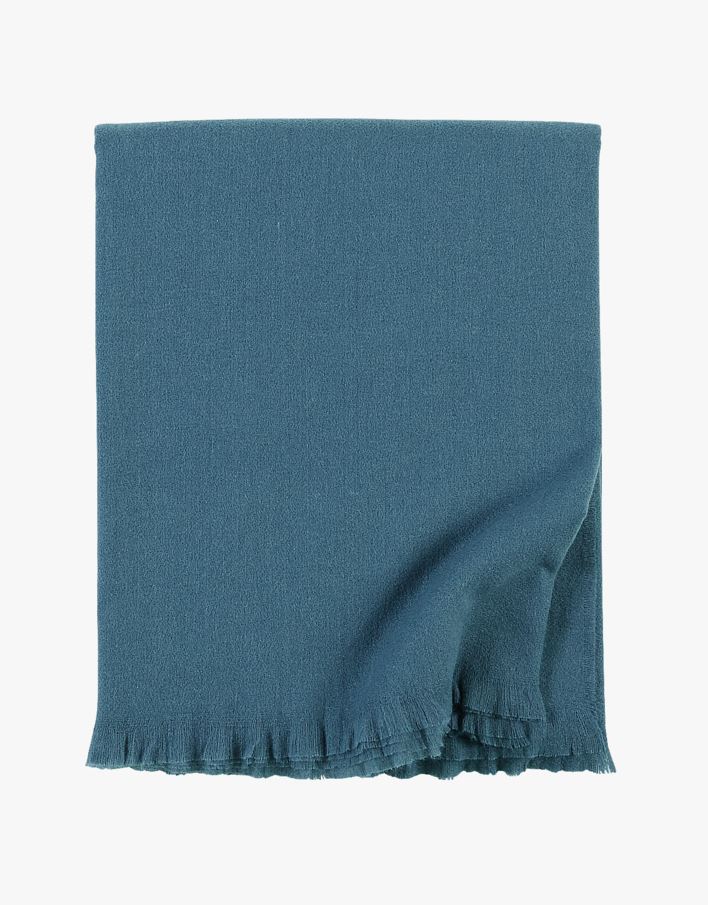 Pledd blå - 130x170 cm blå - 1