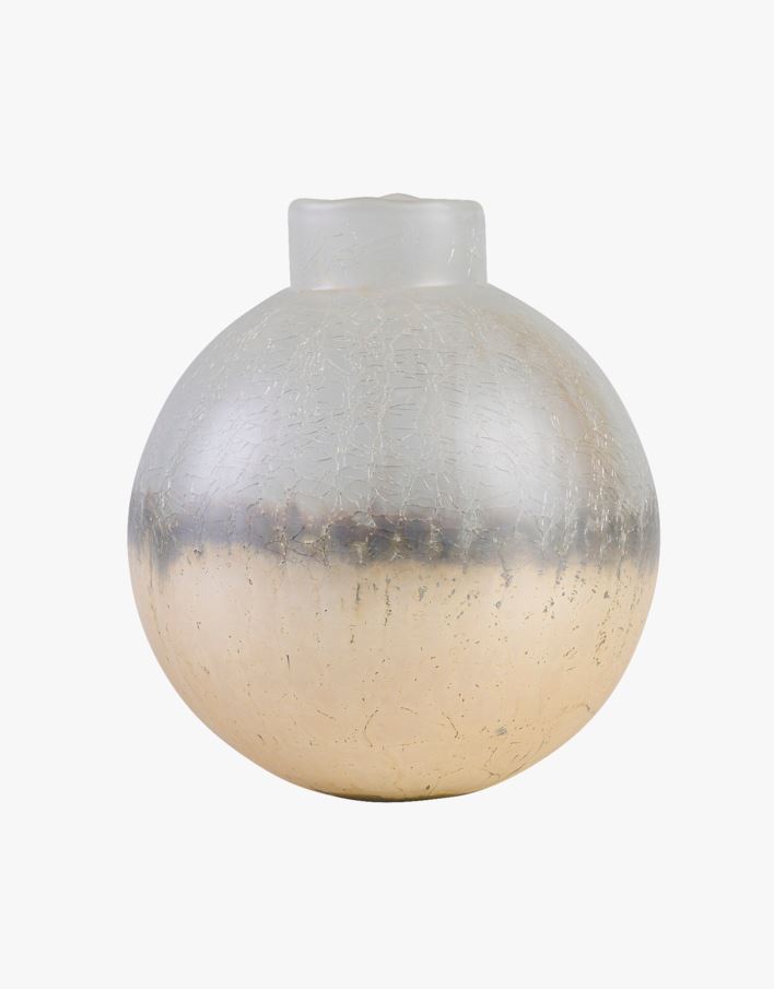 Vase multi sølv - 16,5x18 cm multi sølv - 1