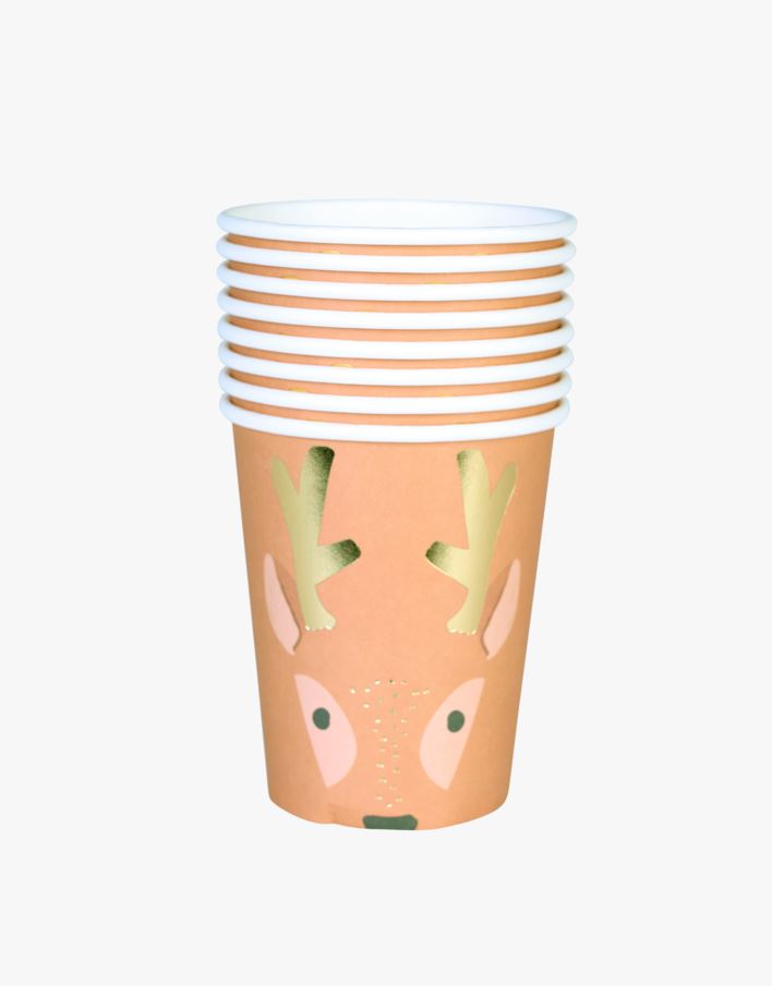 Pappkopp 8pk brun - 8 pk brun - 1