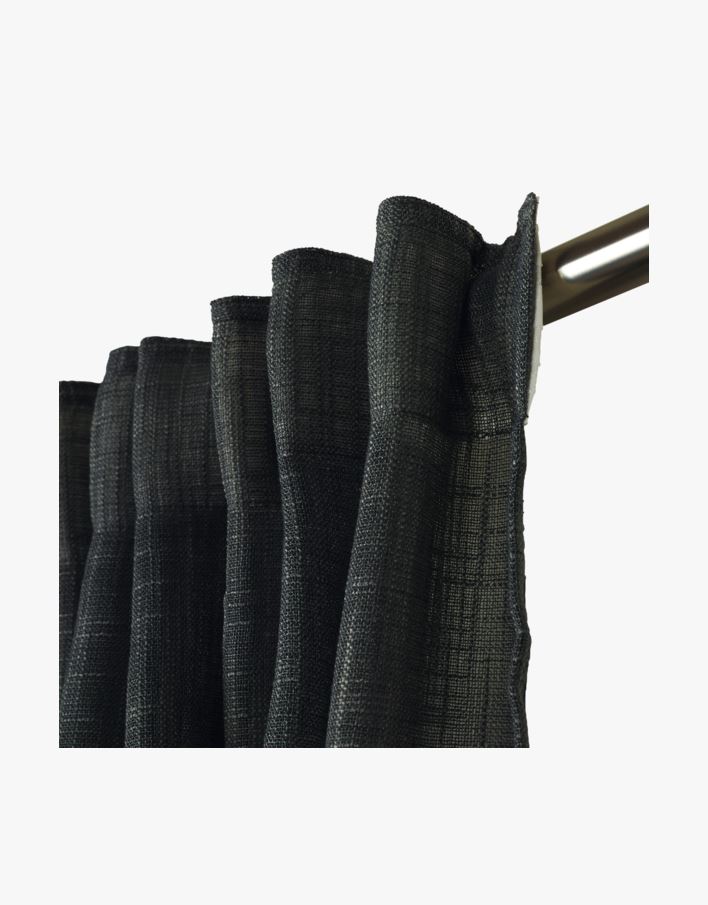 Gardin mørk grå - 140x140 cm mørk grå - 1