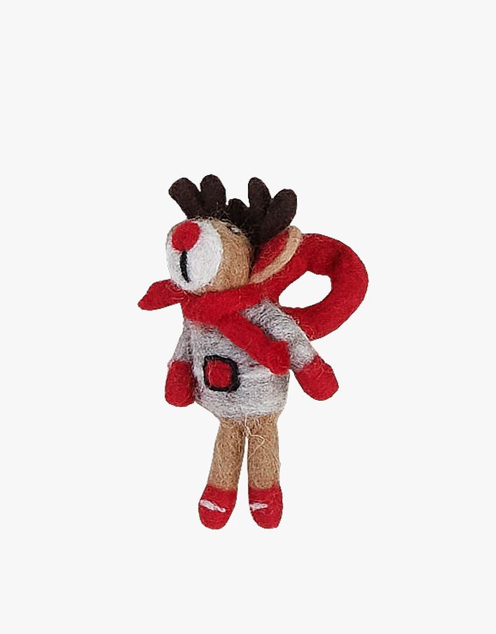 2 pk serviettringer multi grå - 6x12x3,5 cm multi grå - 1