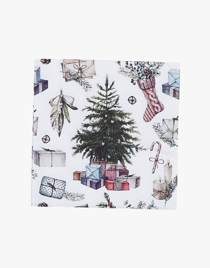 Coctail papirserviett multi - 25x25 cm multi - 1