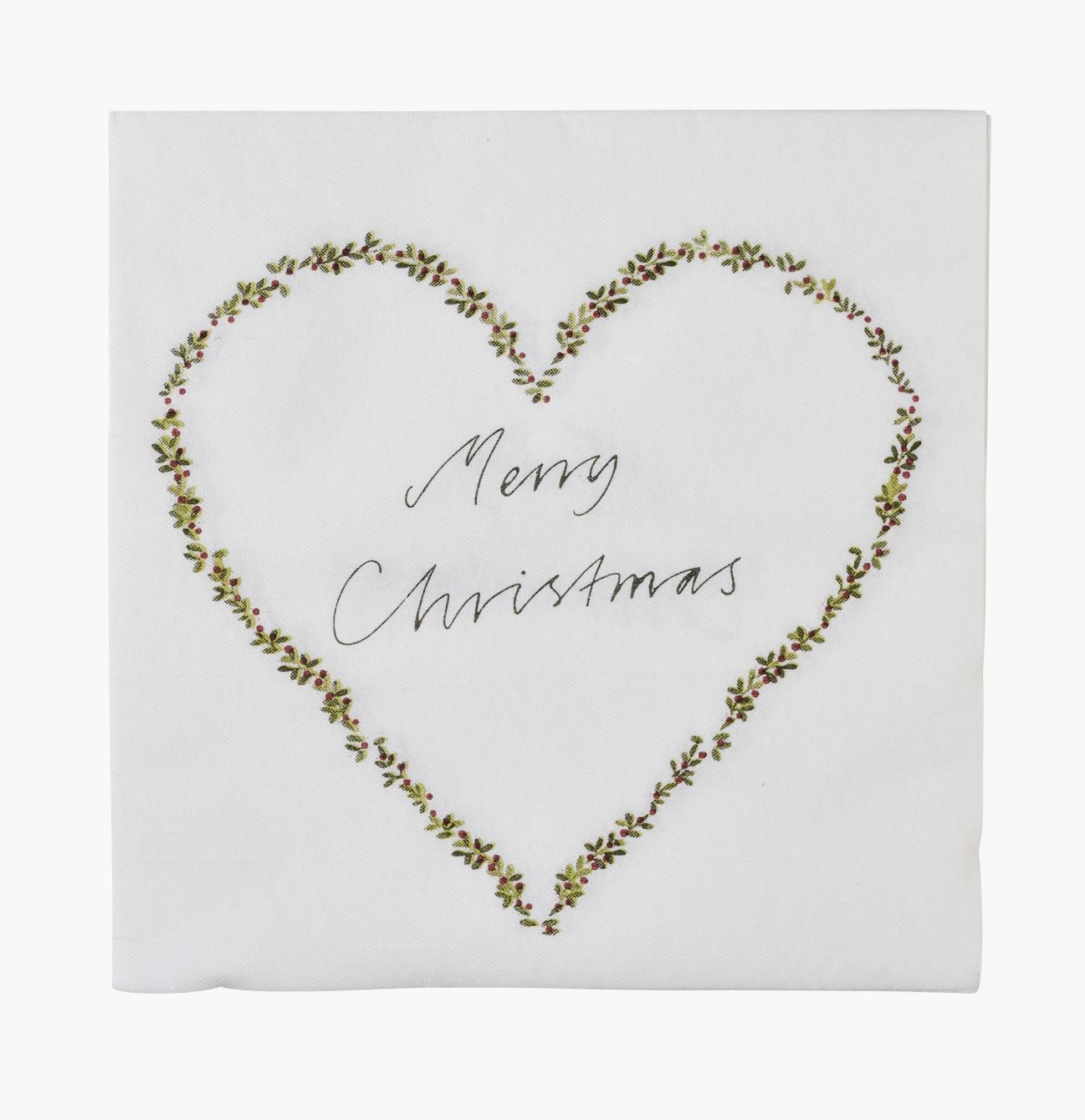 Middagsservietter multi hvit - 40x40 cm multi hvit - 1