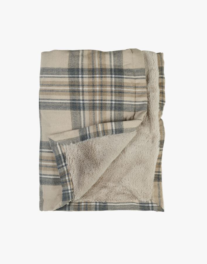 Pelspledd multi beige - 130x170 cm multi beige - 1