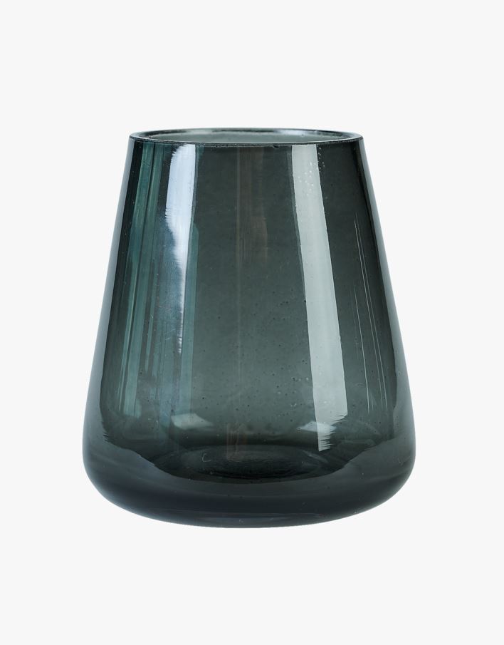 Telysholder mørk grå - 8x8x8,5 cm mørk grå - 1