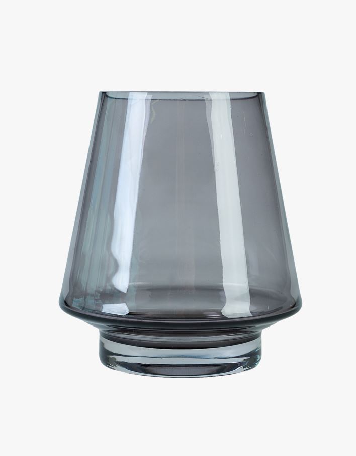 Telysholder grå - 14x14x15,5 cm grå - 1