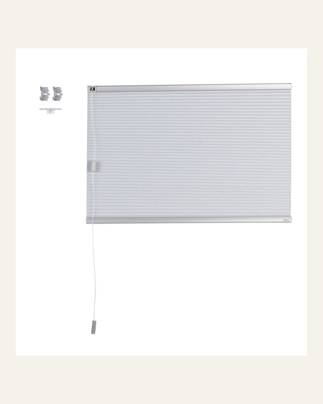 Premium dobbel plisségardin m/snortrekk 25mm multi - 25 mm multi - 1