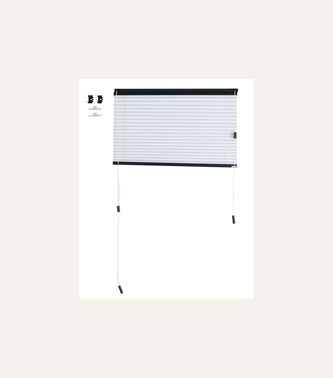 Premium opp&ned enkel plisségardin m/snortrekk 25mm multi - 2