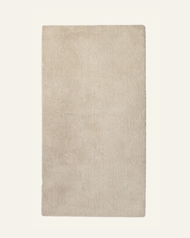 Teppe lys beige - 80x150 cm lys beige - 1