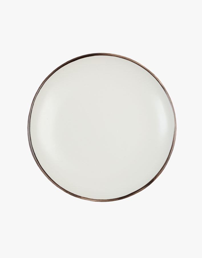 Tallerken hvit - 4 cm ø 21 hvit - 1