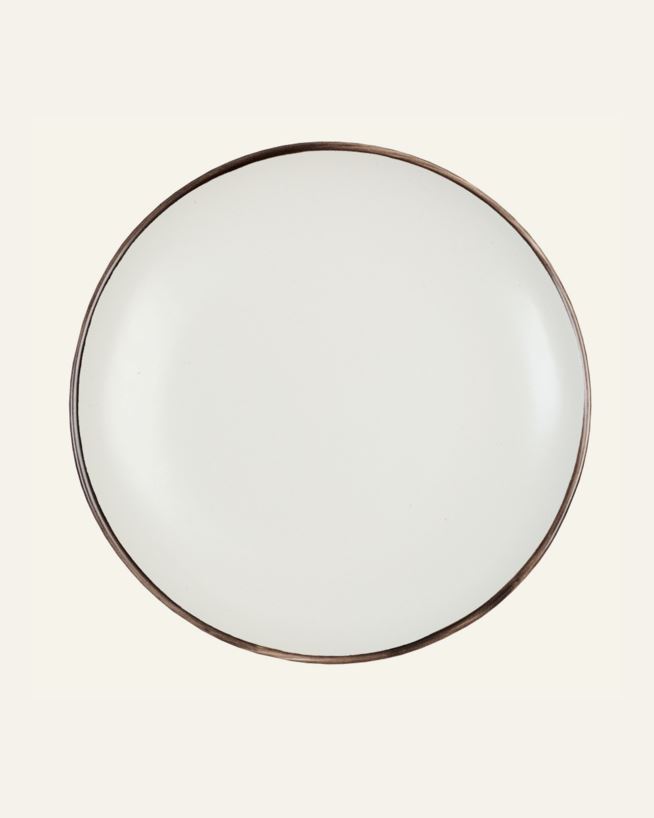 Tallerken hvit - 4 cm ø 21 hvit - 1