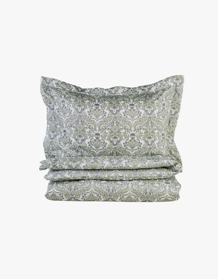 Sateng sengesett multi grønn - 140x220 cm multi grønn - 1