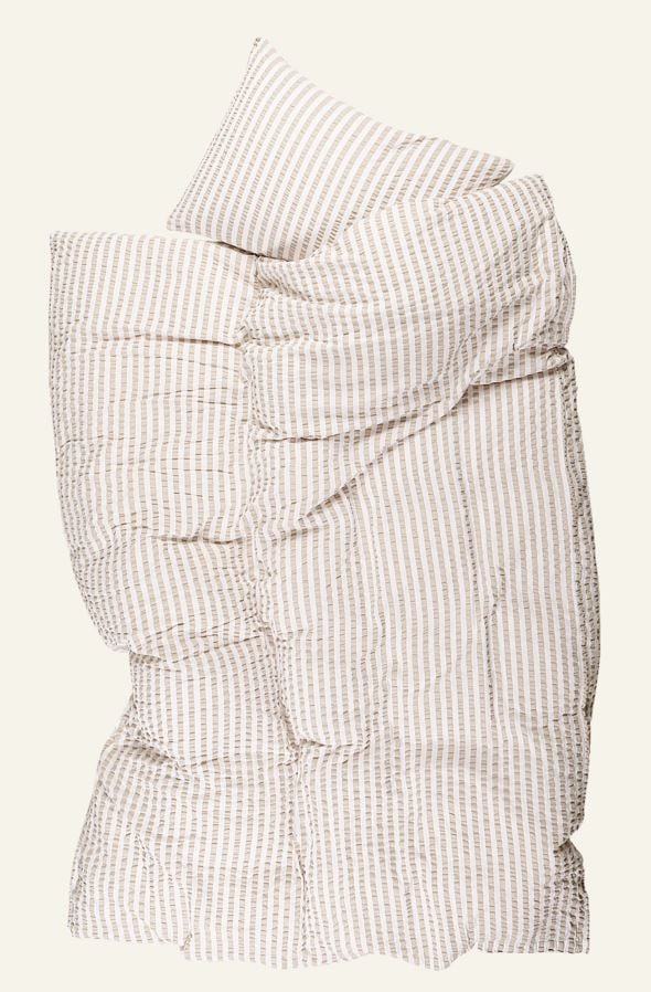 Krepp sengesett sand - 6