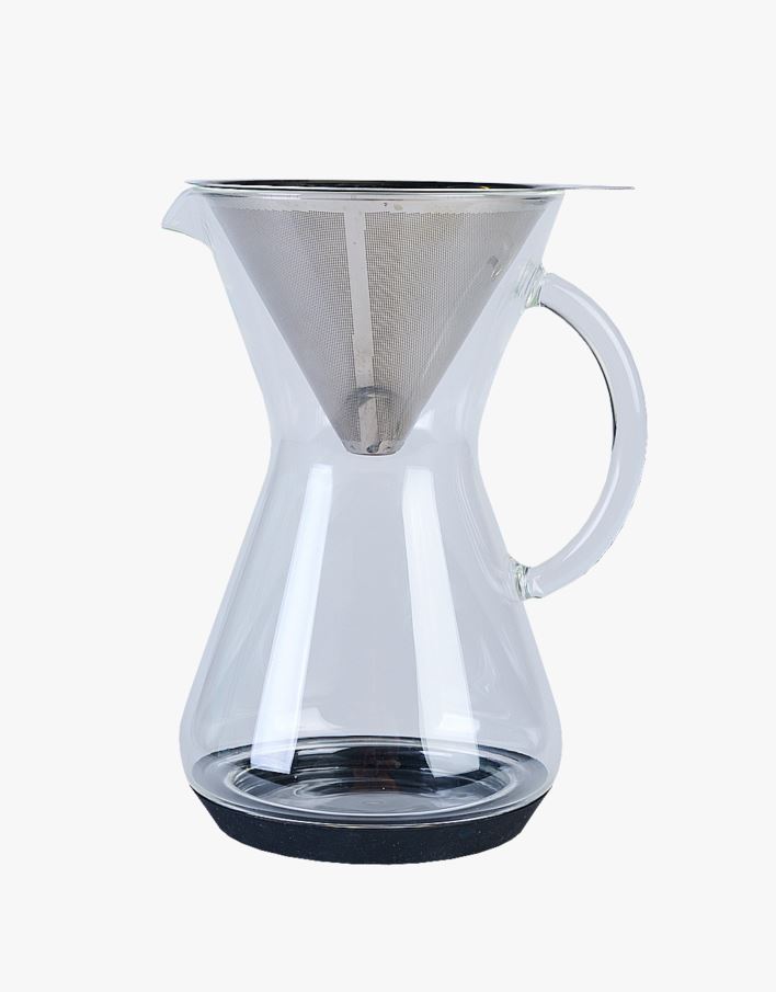 Kaffebrygger transparent - 12,5x20,5x16 cm transparent - 1