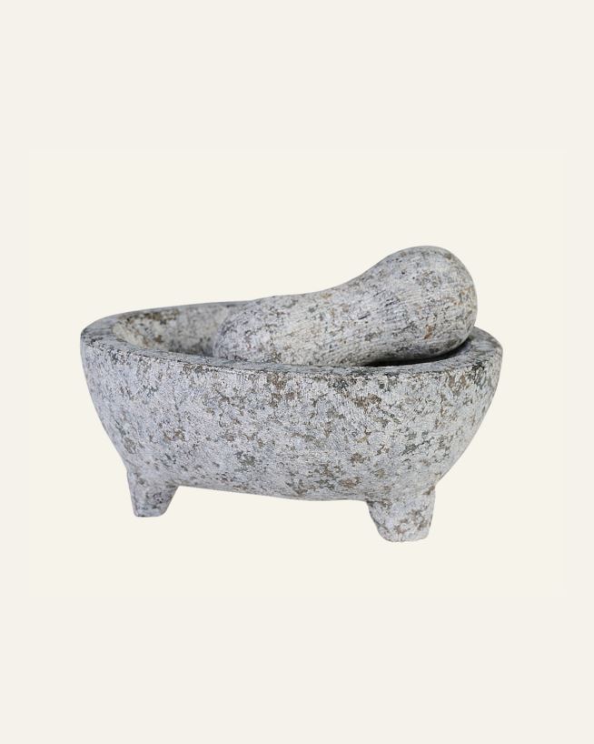 Morter grå - 13,5x16,5x9 cm grå - 1