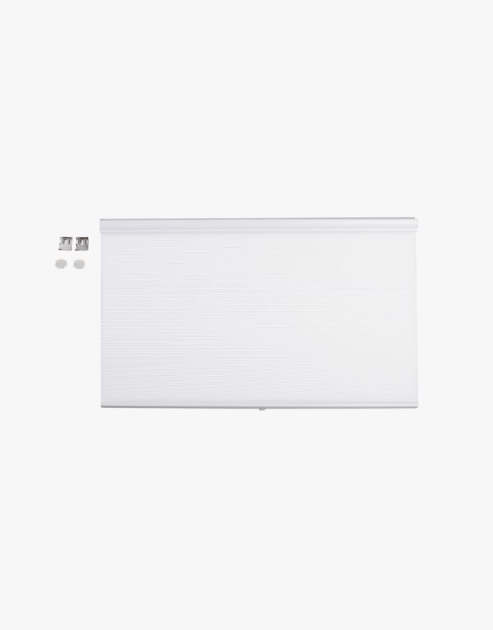 Opp&ned trådløs plisségardin hvit - 80x160 cm hvit - 1