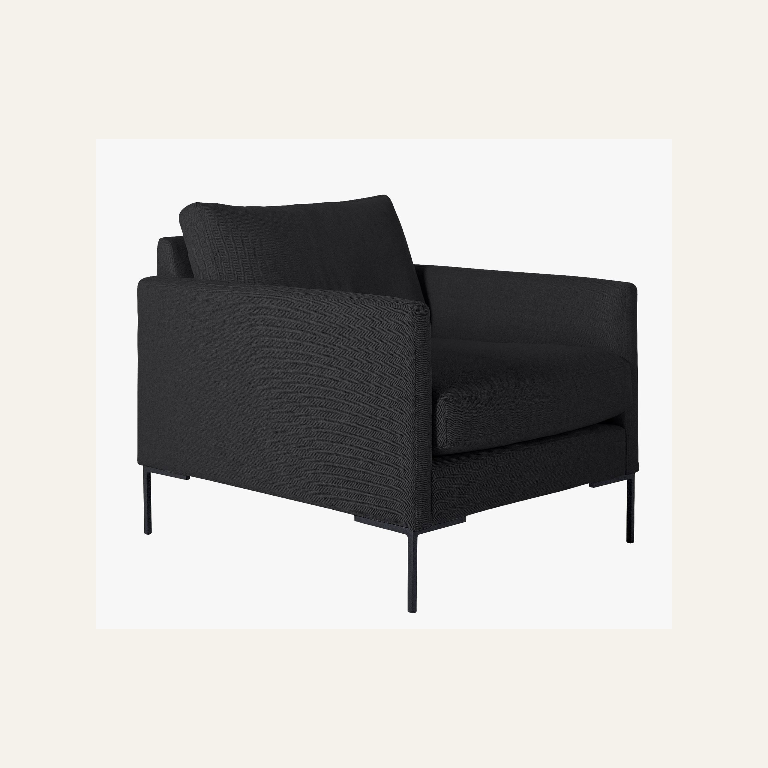 Loungestol svart - 4