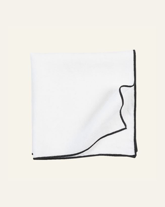 Linserviett hvit - 47x47 cm hvit - 1