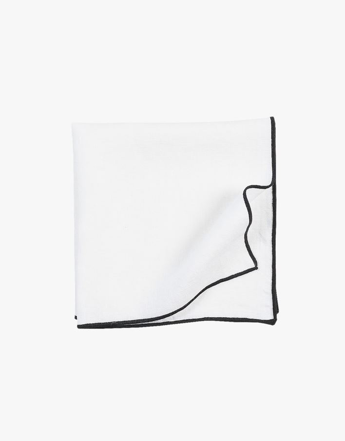 Linserviett hvit - 47x47 cm hvit - 1