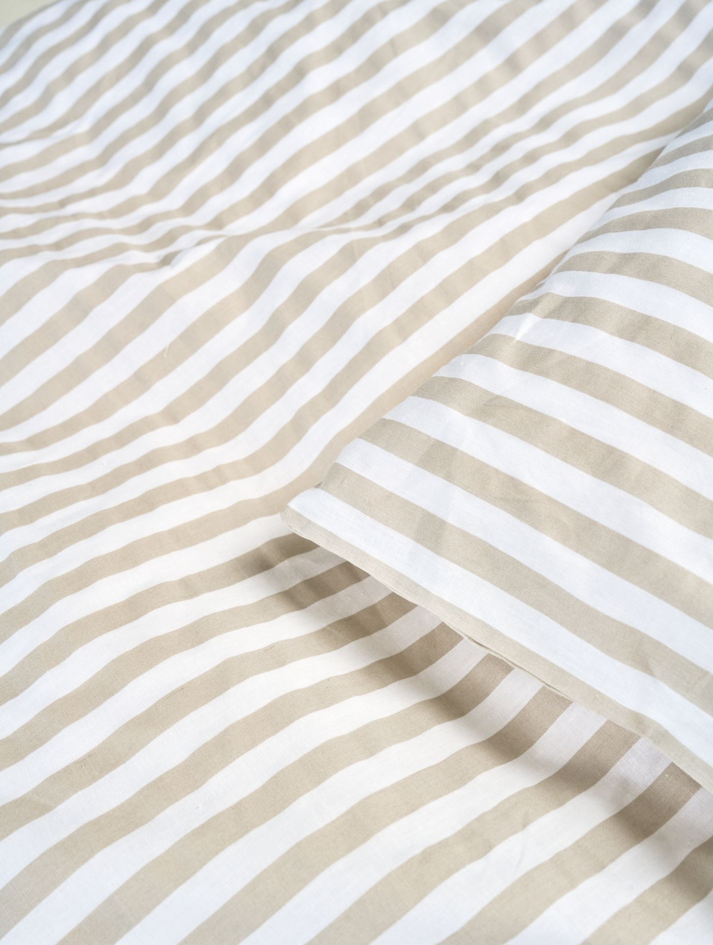 Bomull sengesett beige - 9