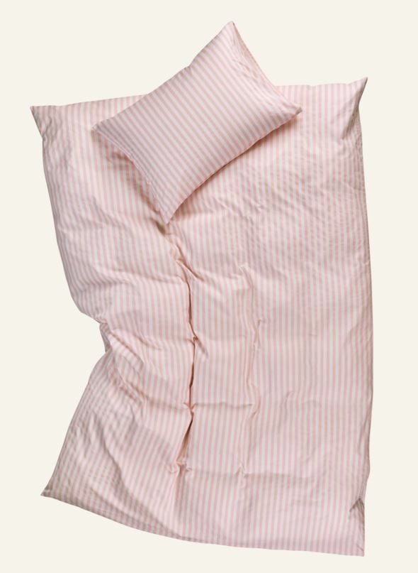 Bomull sengesett rosa - 4