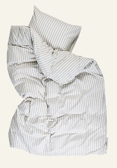 Bomull sengesett blå - 4