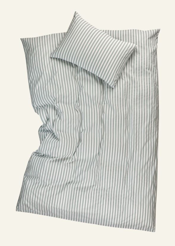 Bomull sengesett grønn - 2