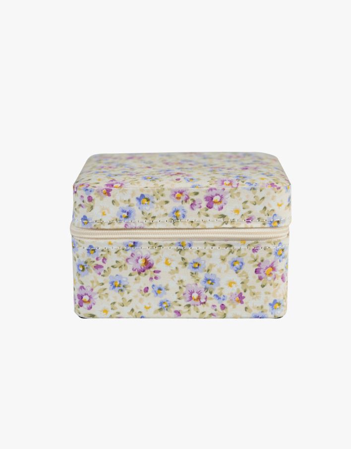 Smykkeskrin multi blå - 11x11 cm multi blå - 1