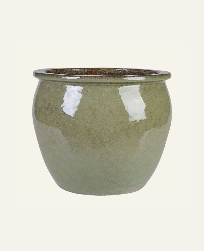 Krukke lys grønn - 29,5x29,5x23 cm lys grønn - 1