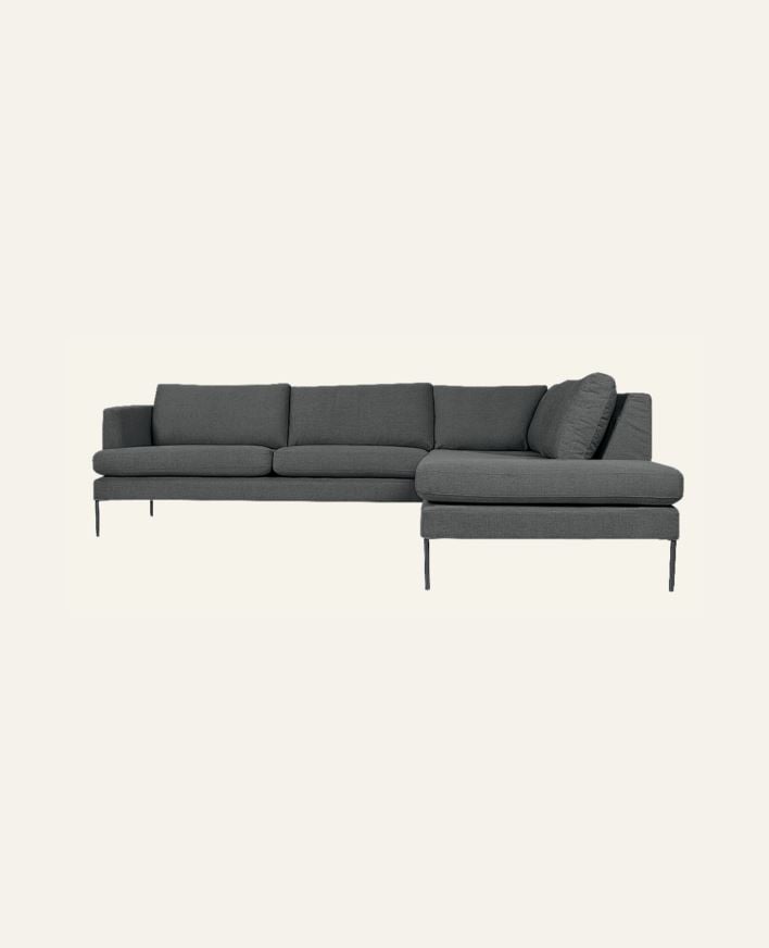 Setetrekkpakke åpen ende høyre grå - - grå - 1