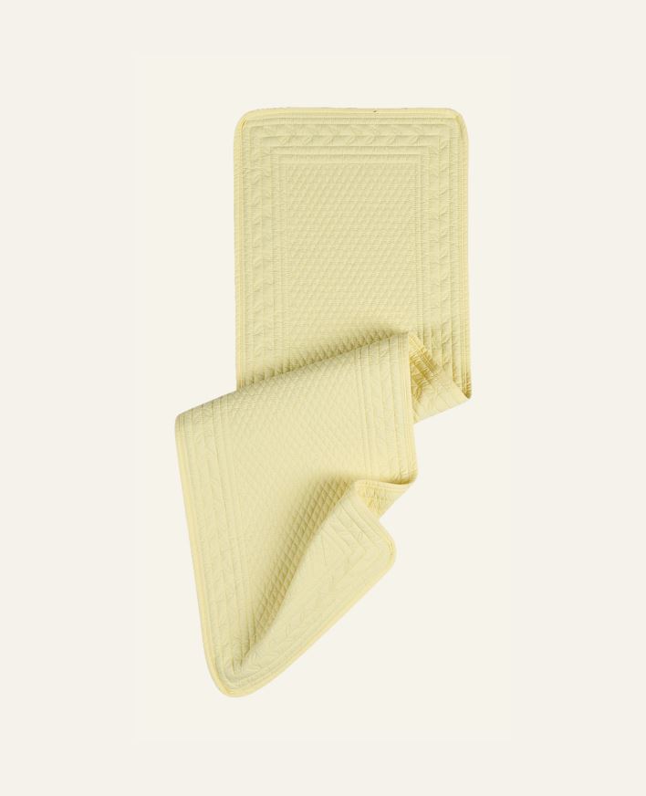 Løper lys gul - 33x110x0,5 cm lys gul - 1