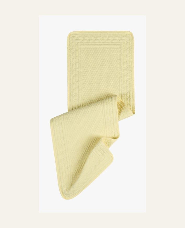 Løper lys gul - 33x110x0,5 cm lys gul - 1