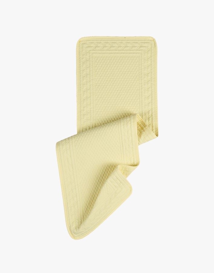 Løper lys gul - 33x110x0,5 cm lys gul - 1