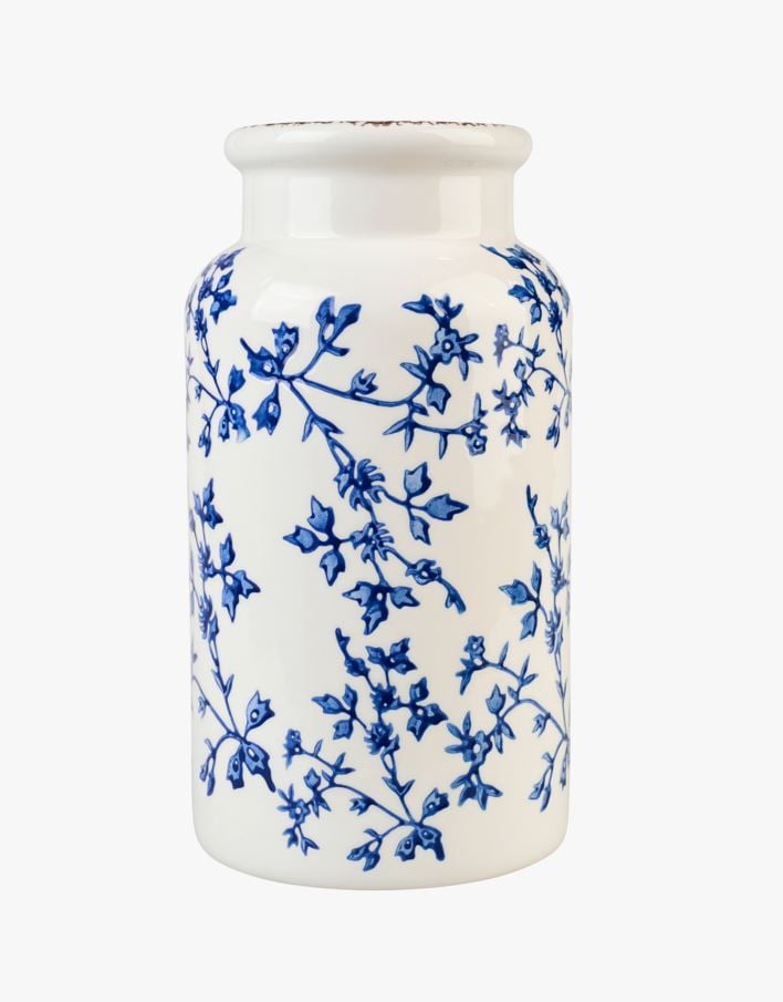 Vase multi blå - 13,7x13,7x19,6 cm multi blå - 1