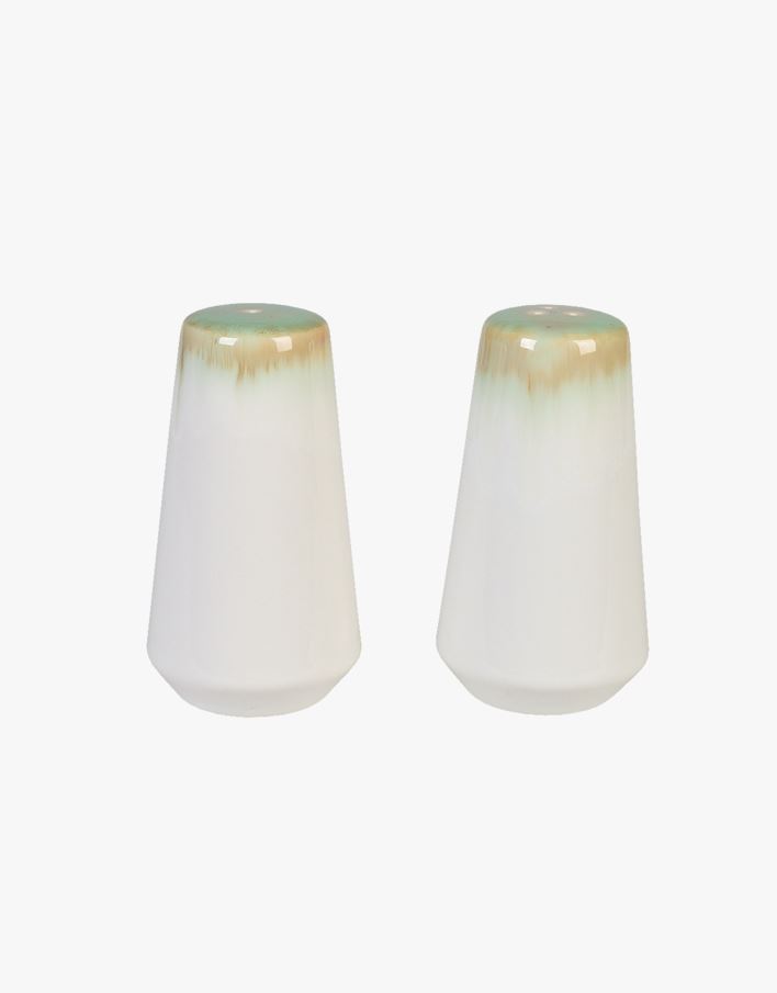 Salt og pepper bøsse multi hvit - 10,5 cm ø 6 multi hvit - 1