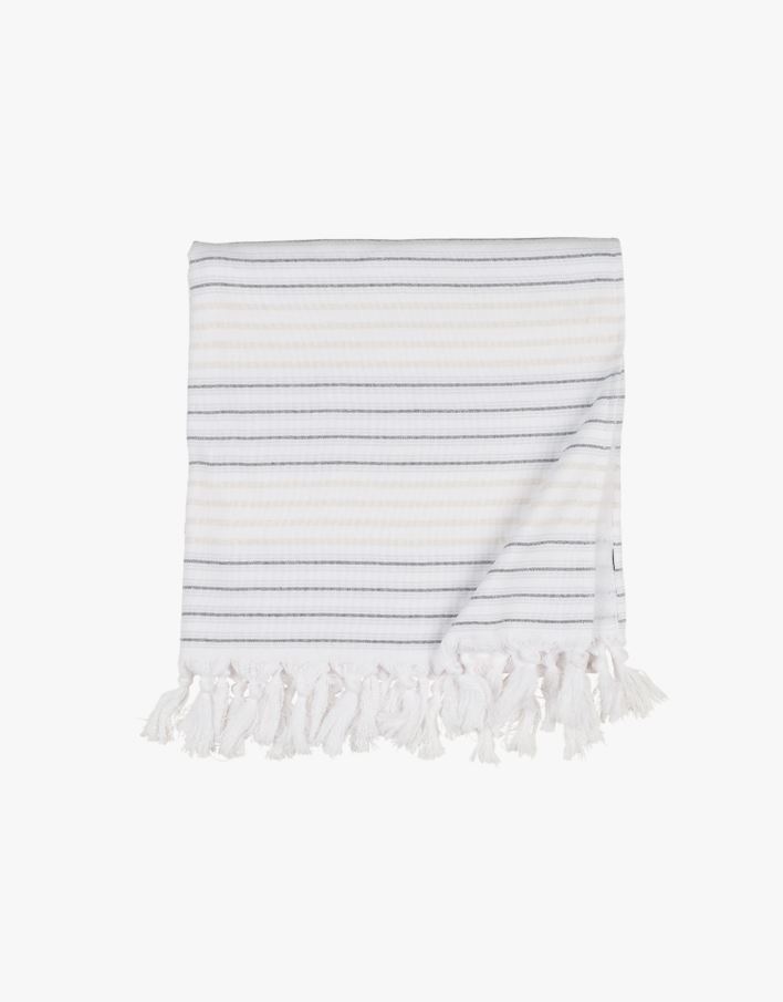 Badehåndkle multi blå - 75x150 cm multi blå - 1