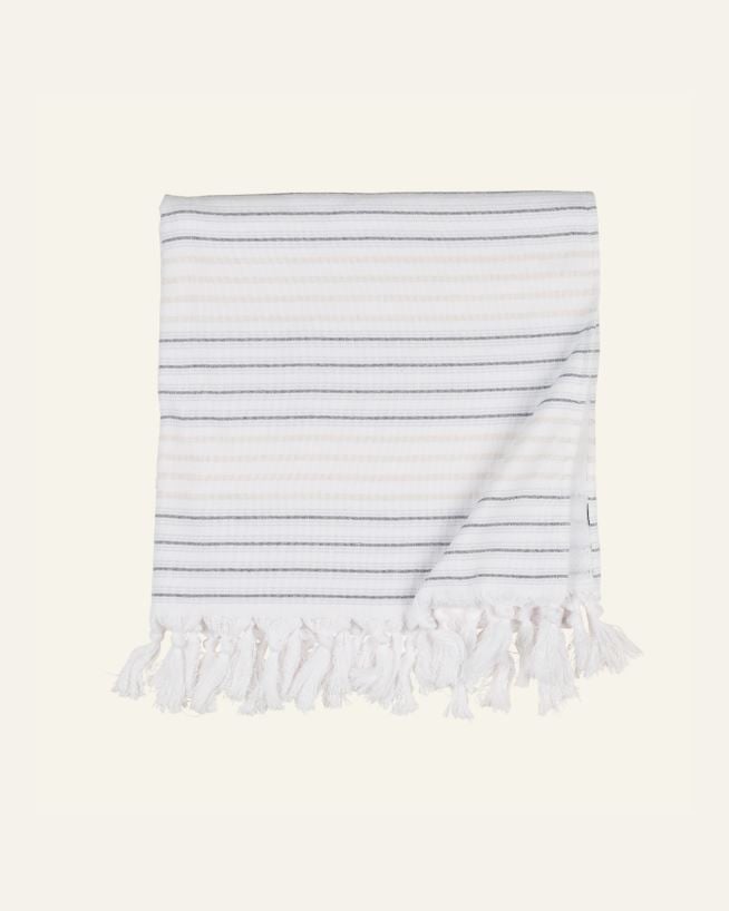 Badehåndkle multi blå - 75x150 cm multi blå - 1
