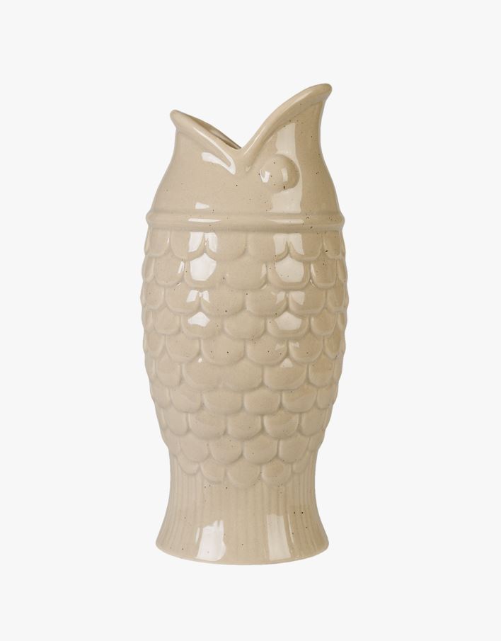 Vase beige - 9,5x9,5x22 cm beige - 1