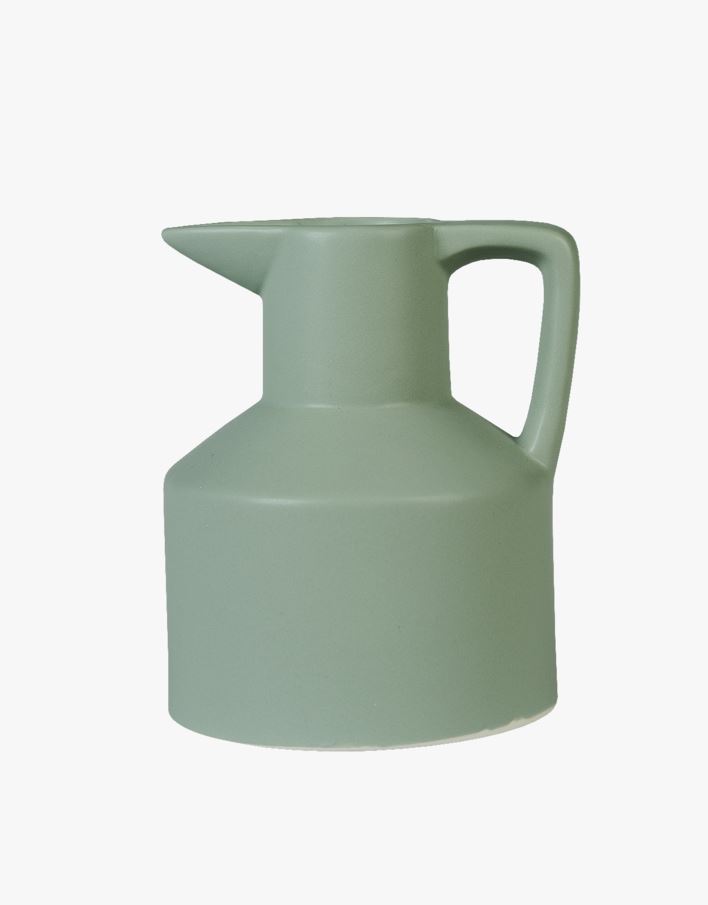Vase lys grønn - 12,5x11,7x14,5 cm lys grønn - 1