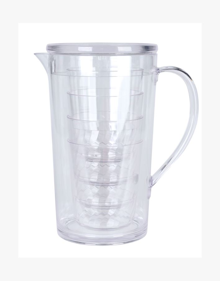 Mugge inkl. 4glass transparent - 1500ml transparent - 1